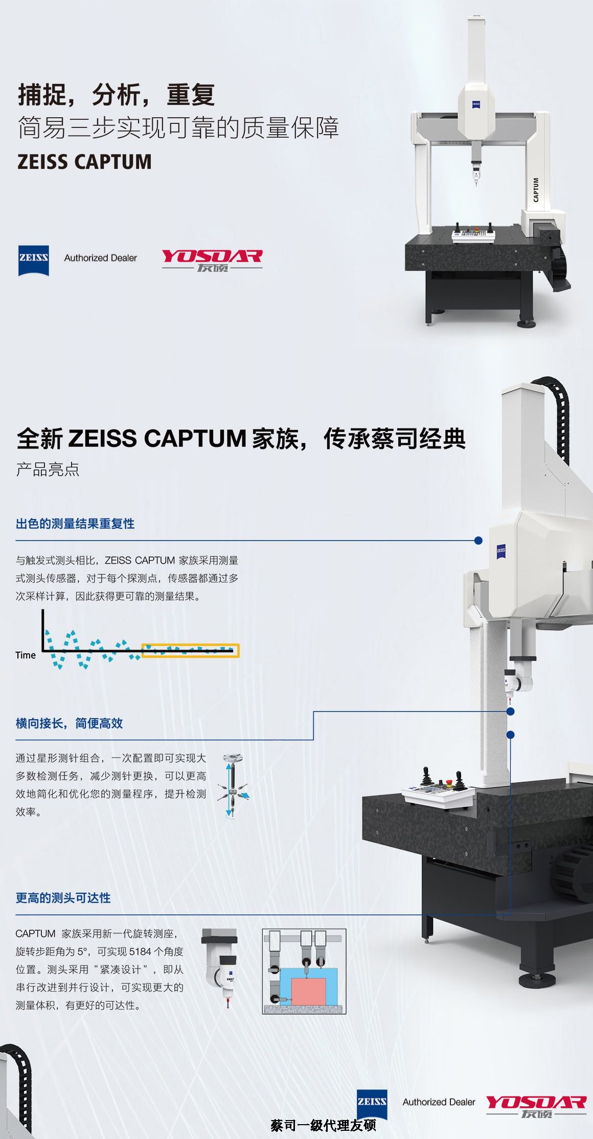 黄冈蔡司三坐标CAPTUM